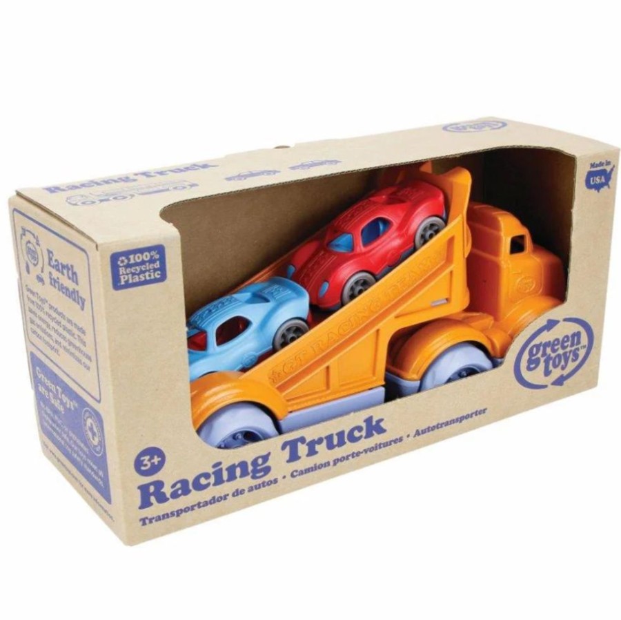 Vehicles Green Toys Inc | Racing Truck With 2 Racers