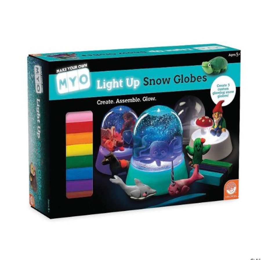 Seasonal MindWare Wholesale | Myo Light Up Snow Globes