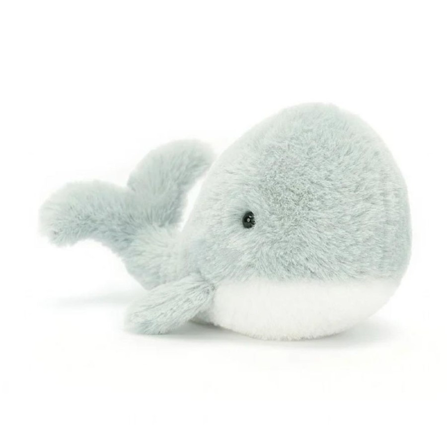 Plush & Puppets Jellycat, Inc. | Wavelly Whale Grey