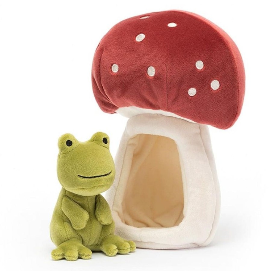 Plush & Puppets Jellycat, Inc. | Forest Fauna Frog