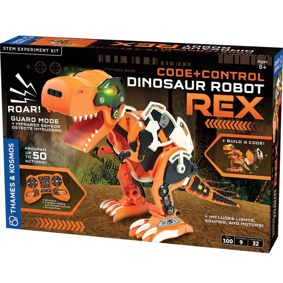 Science Thames & Kosmos | Code+Control Dinosaur Robot: Rex