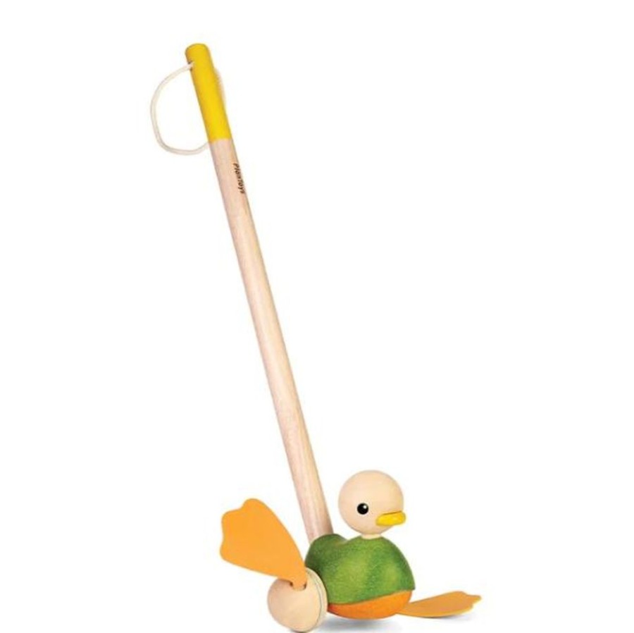 Infant & Toddler Plan Toys, Inc. | Push-Along Duck