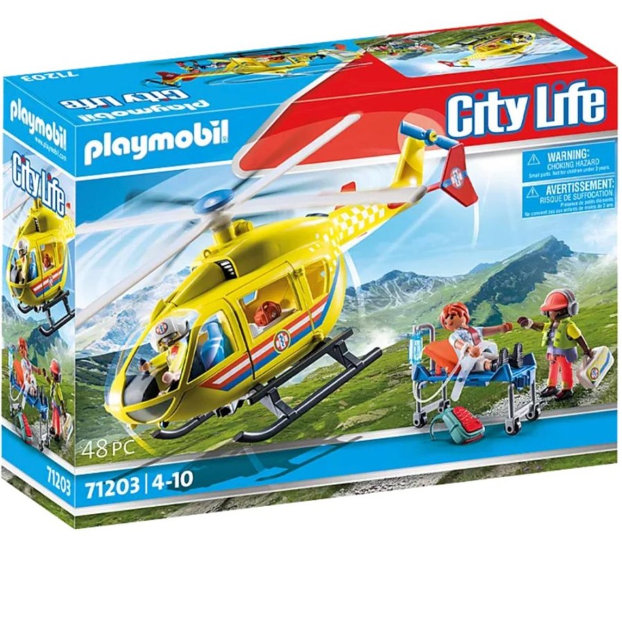 Pretend Play Playmobil USA, Inc. | 71203 Medical Helicopter