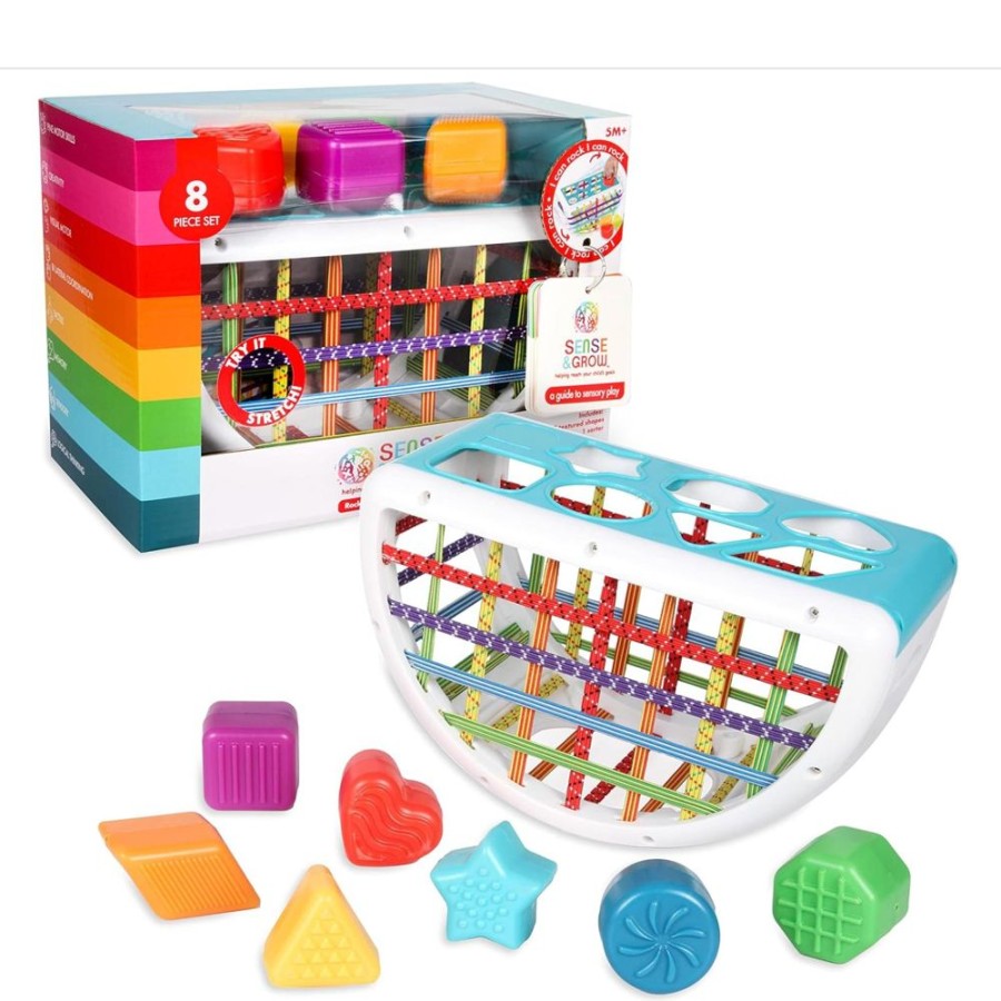 Infant & Toddler Be Amazing Toys | Sense & Grow: Rock And Play Shape Sorter