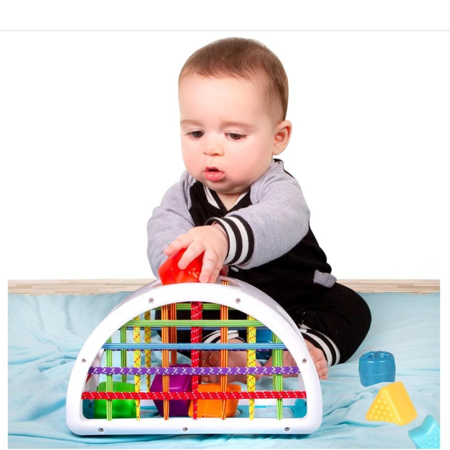 Infant & Toddler Be Amazing Toys | Sense & Grow: Rock And Play Shape Sorter