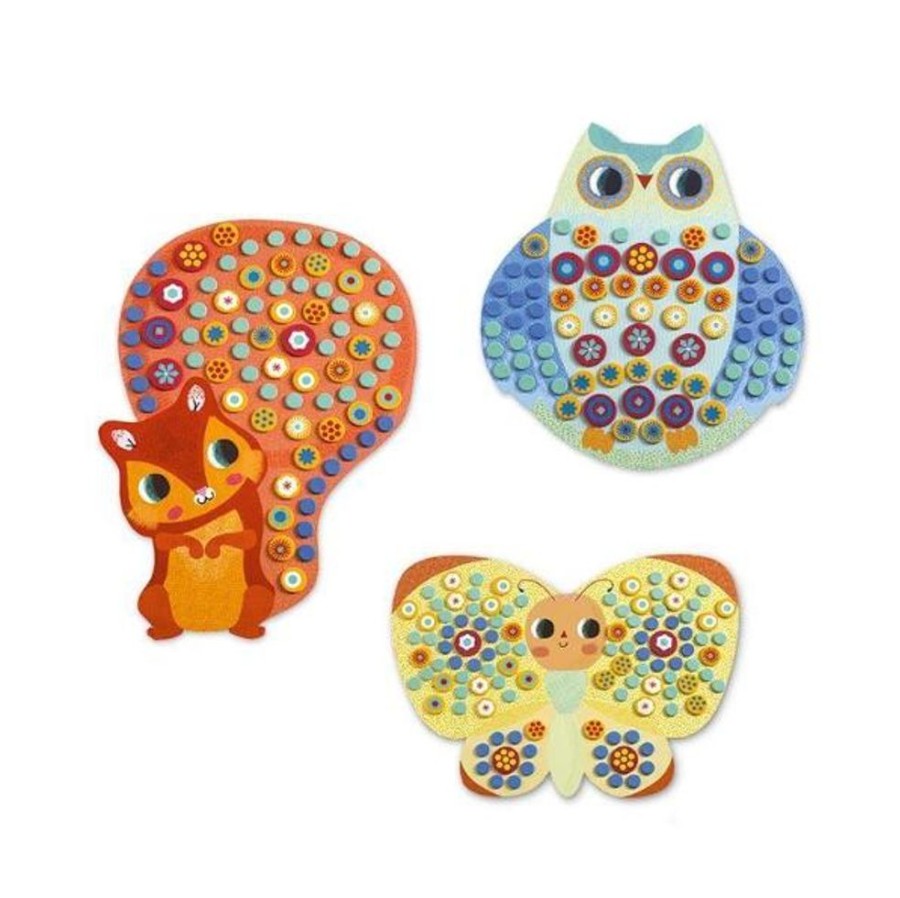 Arts & Crafts Djeco - US | Millefiori Animals Mosaic Kit