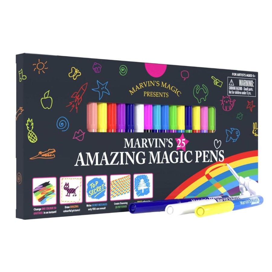 Arts & Crafts Marvin's Magic | Marvin'S Amazing Magic Pens - 20 Pcs