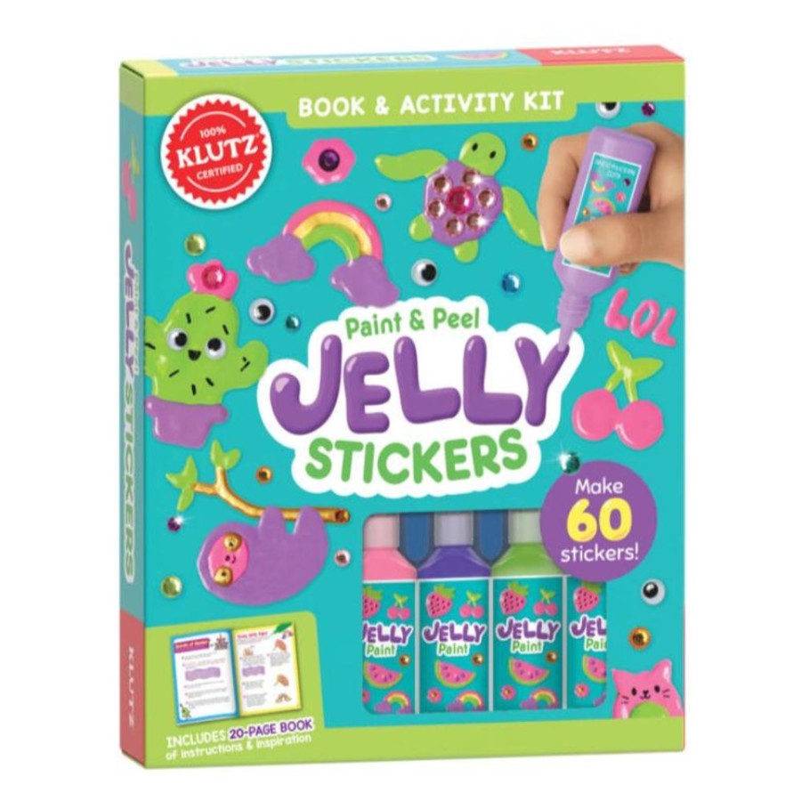 Arts & Crafts Klutz - Scholastic | Paint & Peel Jelly Stickers