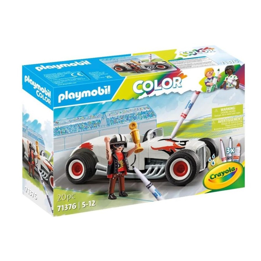 Pretend Play Playmobil USA, Inc. | Playmobil Color: Hot Rod