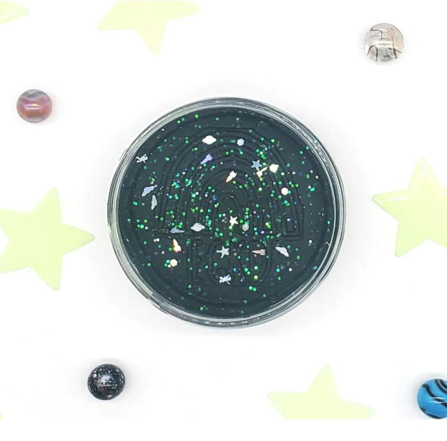 Novelty EGKD KidDoughs | Night Sky Space Glitter Half Pound Kiddough