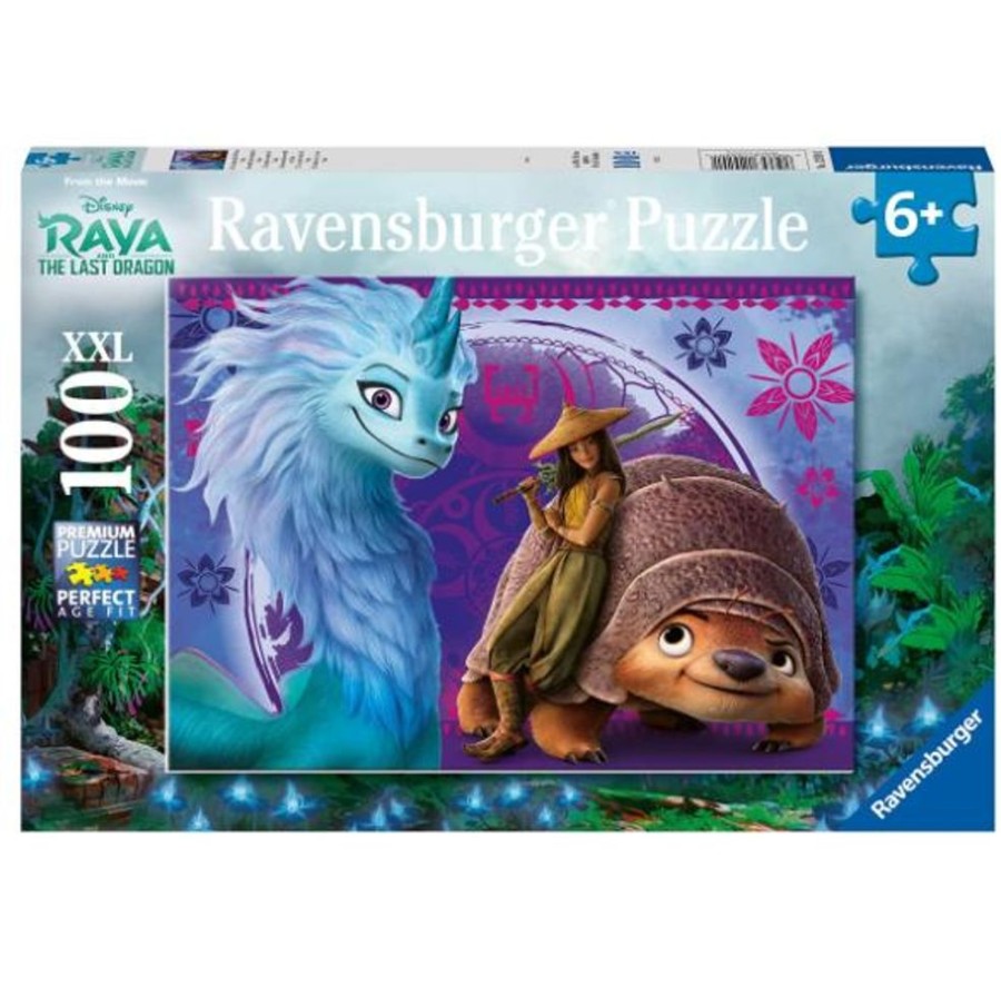 Puzzles Ravensburger | Raya And The Last Dragon 100Pc Puzzle