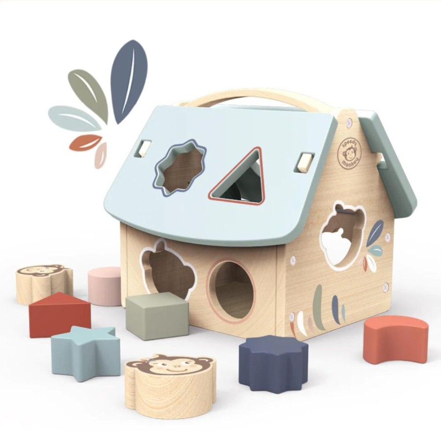 Infant & Toddler Speedy MonNew LLC | House Shape Sorter