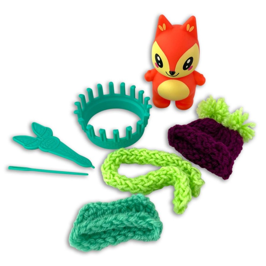 Arts & Crafts Play Monster LLC dba Patch | Little Knitty Bitties Fox Kit