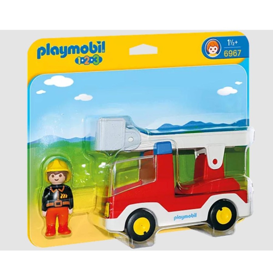 Pretend Play Playmobil USA, Inc. | 6967 Ladder Unit Fire Truck