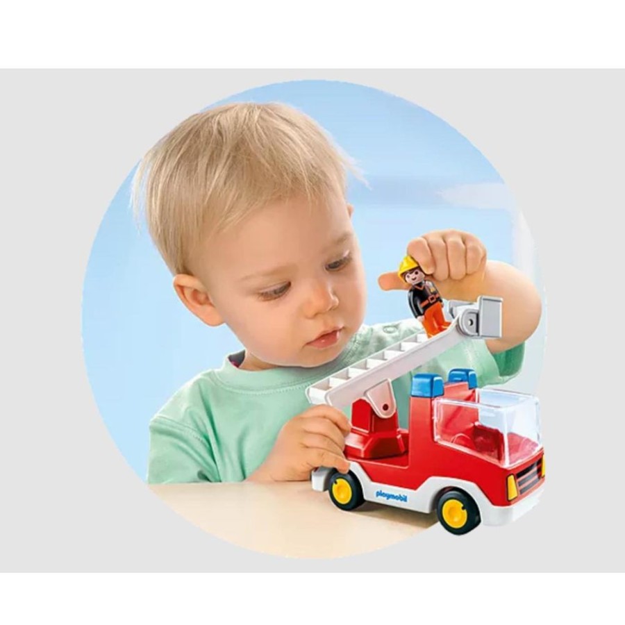 Pretend Play Playmobil USA, Inc. | 6967 Ladder Unit Fire Truck