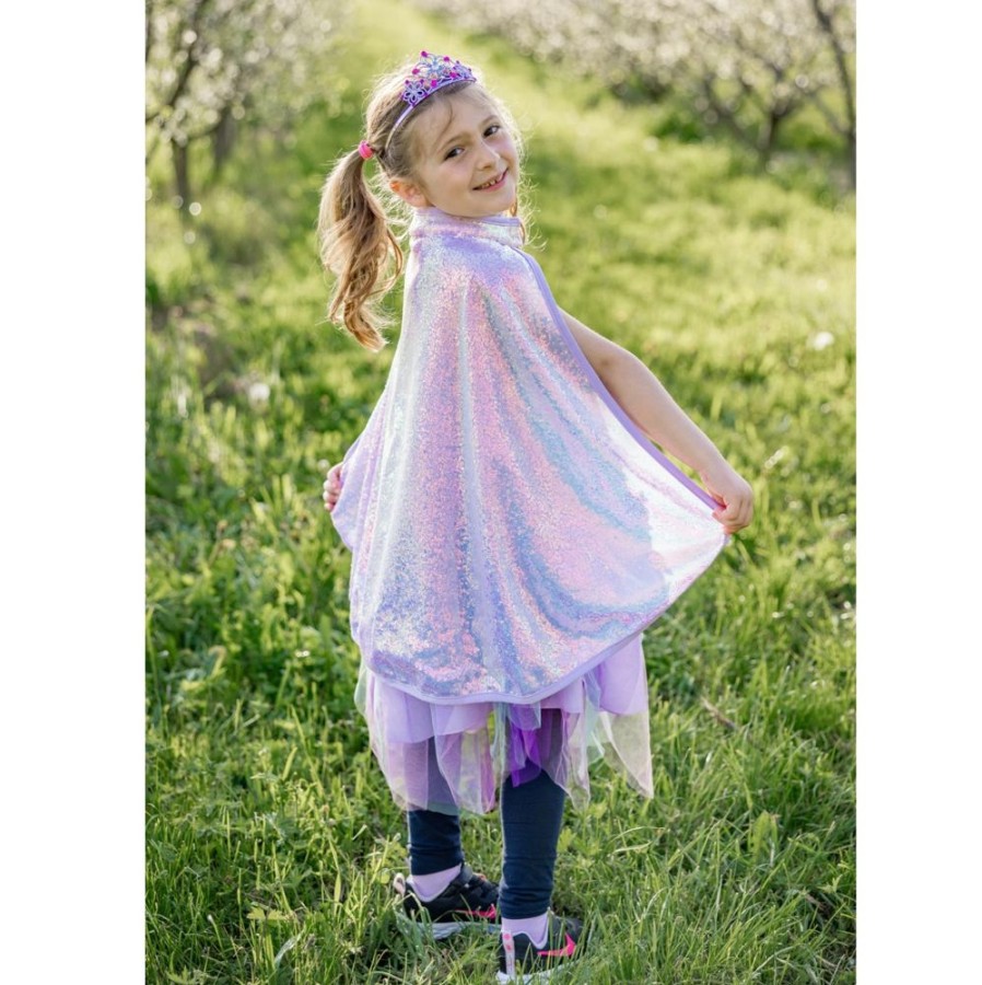 Pretend Play Creative Education of Canada | Lilac Sequins Cape - Size 3-4