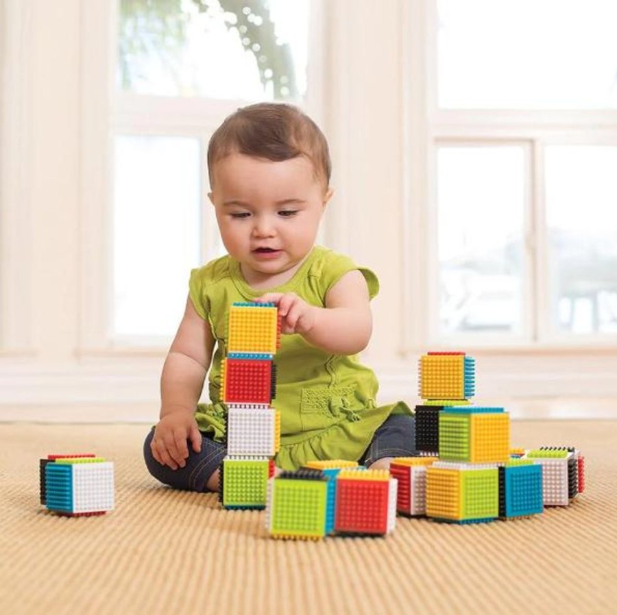 Infant & Toddler Infantino | Press & Stay Sensory Blocks