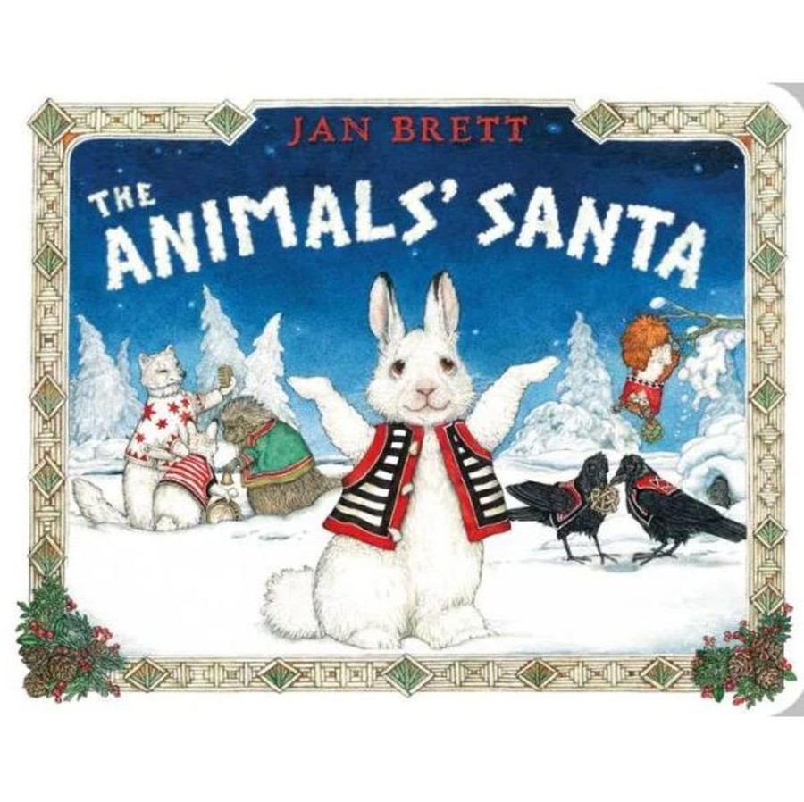 Seasonal Penguin Random House LLC | Animals Santa Board Book