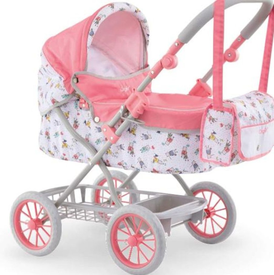 Pretend Play US Toy Company | Doll Carriage & Diaper Bag Set