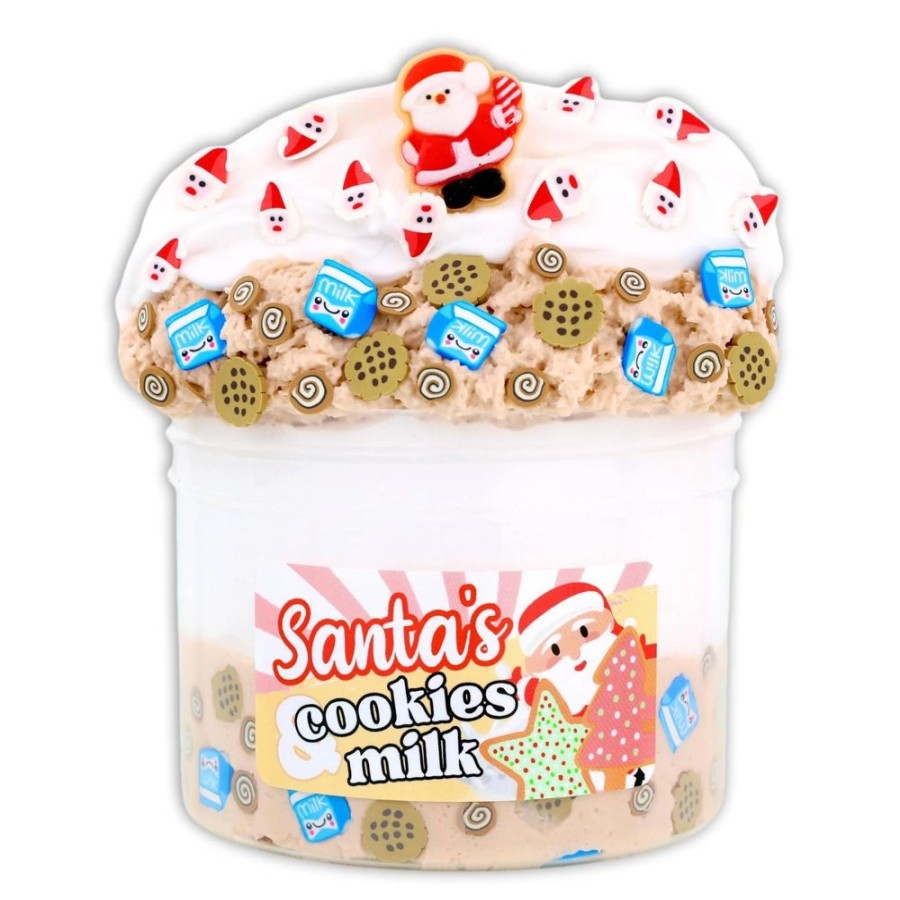 Novelty Dope Slimes LLC | Dope Slime Santa'S Cookies & Milk