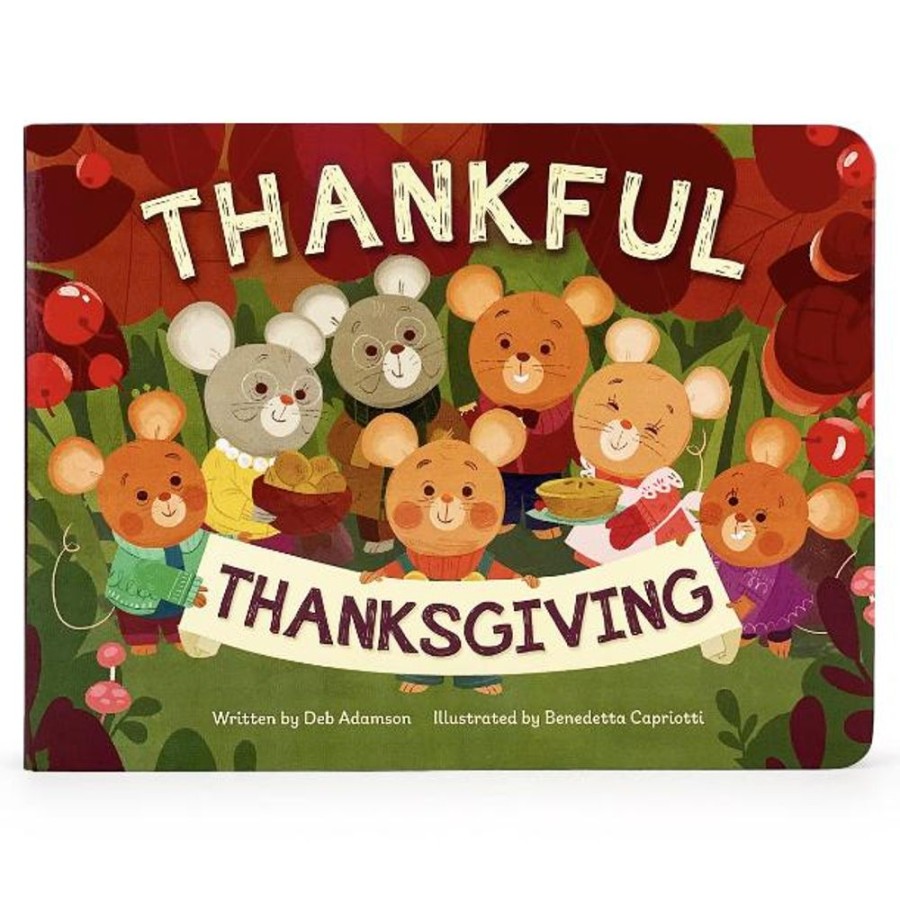 Seasonal Cottage Door Press | Thankful Thanksgiving Board Book