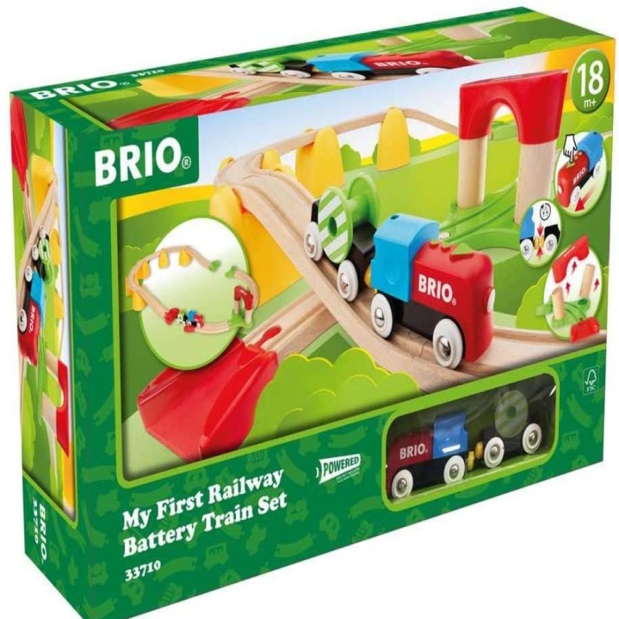 Vehicles Ravensburger | Brio My First Railway Battery Train Set