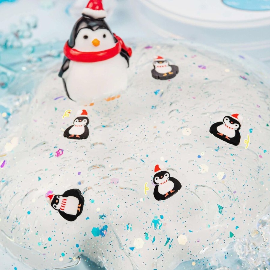 Novelty Kawaii Slime Company | Penguins On Ice Jelly Slime