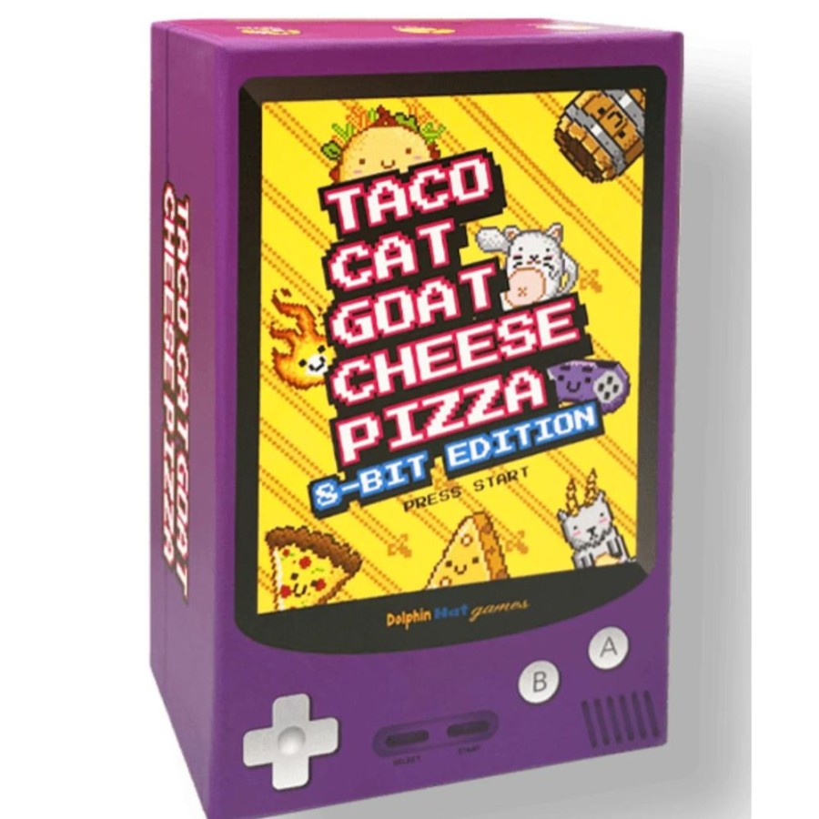 Games Dolphin Hat Games LLC | Taco Cat Goat Cheese Pizza - 8-Bit Edition