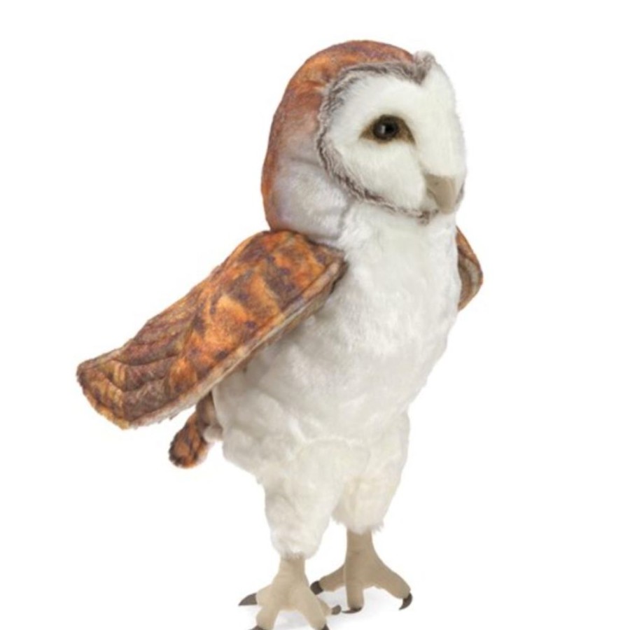 Plush & Puppets Folkmanis | Barn Owl Puppet