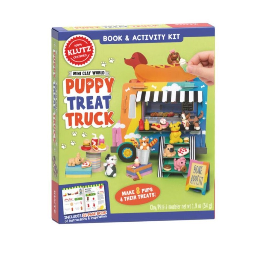 Arts & Crafts Klutz - Scholastic | Mini Clay World - Puppy Treat Truck