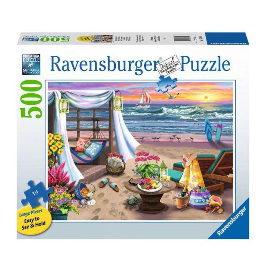 Puzzles Ravensburger | Cabana Retreat 500Pc Puzzle