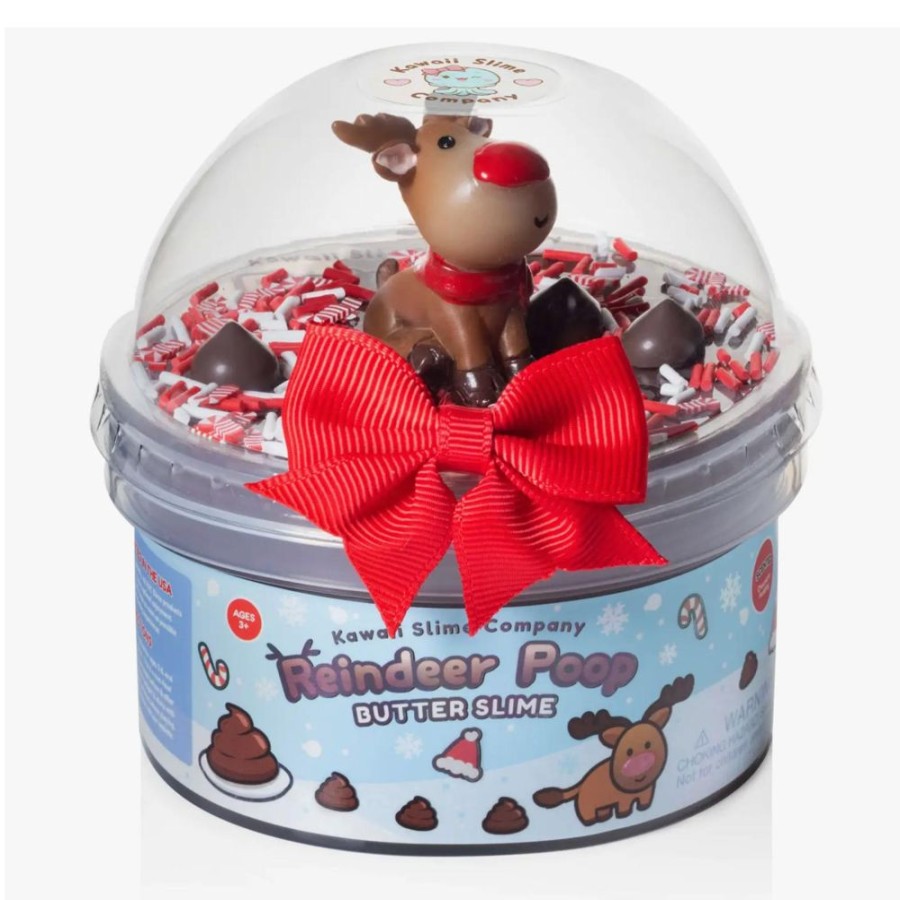 Seasonal Kawaii Slime Company | Reindeer Poop Butter Slime