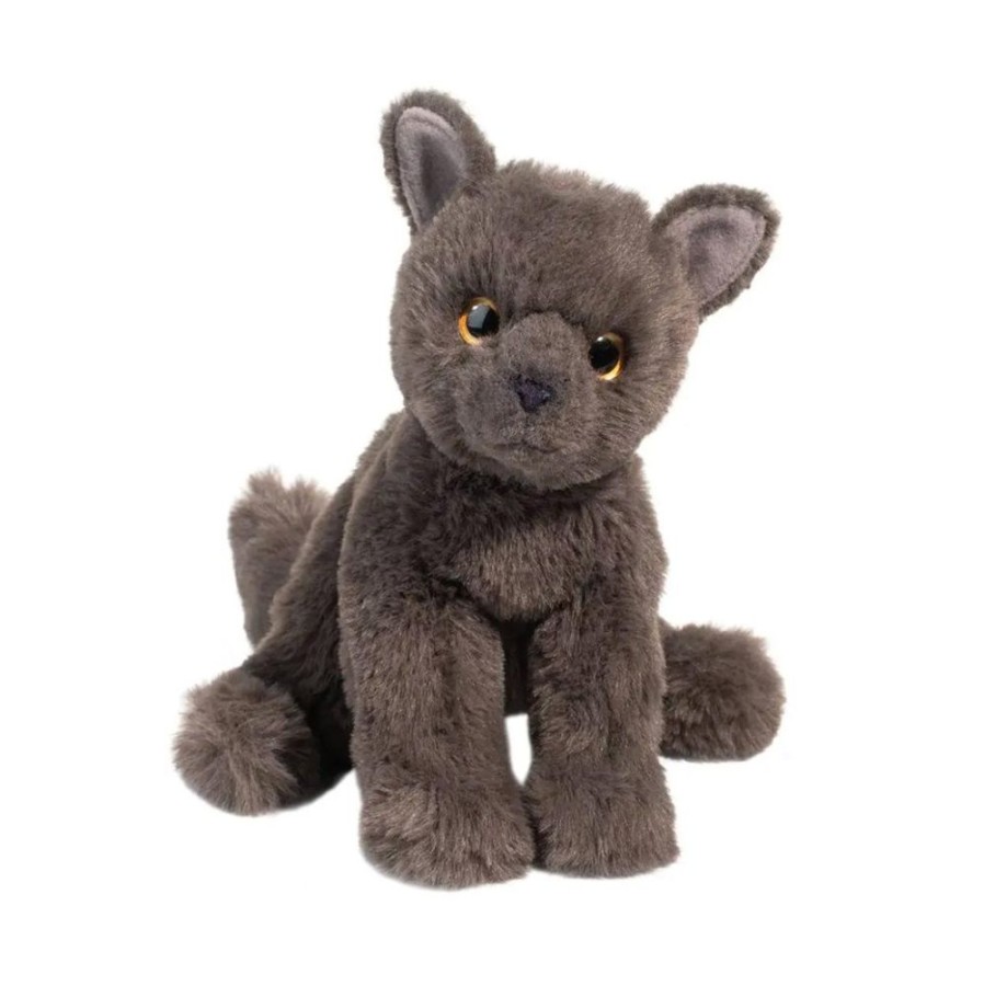 Plush & Puppets Douglas Cuddle Toys, Inc. | Grey Cat Mini Softy